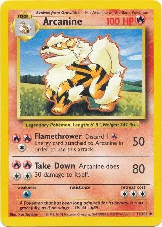 [PKM-C] Arcanine (23/102) [Base Set Unlimited]