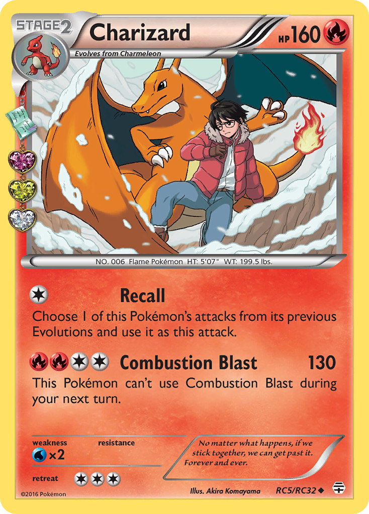 [PKM-C] Charizard (RC5/RC32) [XY: Generations]