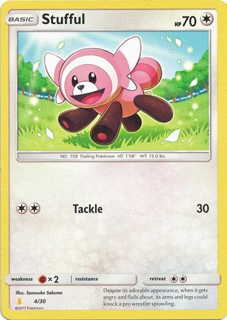 [PKM-R] Stufful (4/30) [Sun & Moon: Trainer Kit - Alolan Raichu]