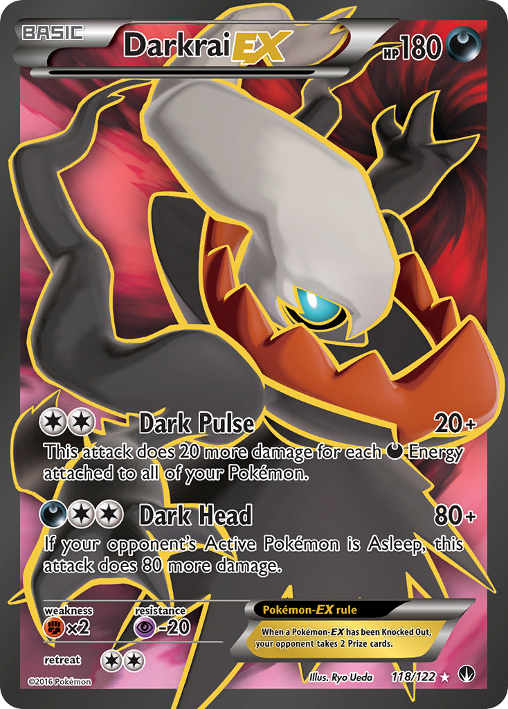 [PKM-R] Darkrai EX (118/122) [XY: BREAKpoint]