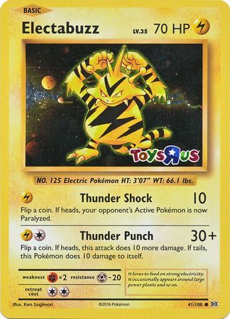 [PKM-R] Electabuzz (41/108) (Toys R Us Promo) [XY: Evolutions]